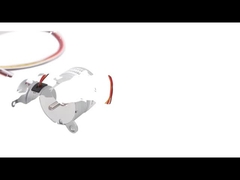 διάμετρος Stepper γωνίας βημάτων 15 βαθμού μηχανή SM25-024-8135G 25mm