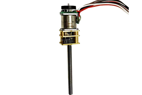 18° Step Angle 5Vdc gear motor 10mm screw motor stepper motor with encoder suitable for medical equipment