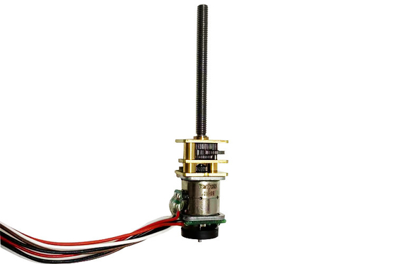 18° Step Angle 5Vdc gear motor 10mm screw motor stepper motor with encoder suitable for medical equipment