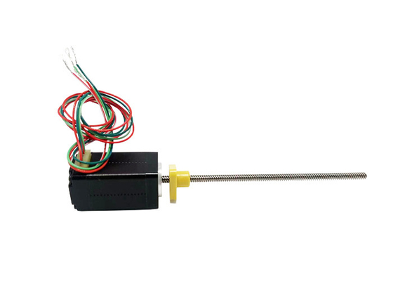 Nema 8 (20mm) hybrid stepper motor, bipolar, 4-lead, ACME lead screw, low noise, long life, high performance