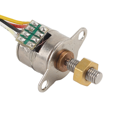 10mm 5V 2-Phase Stepper Motor with M3 Screw and Copper Nut