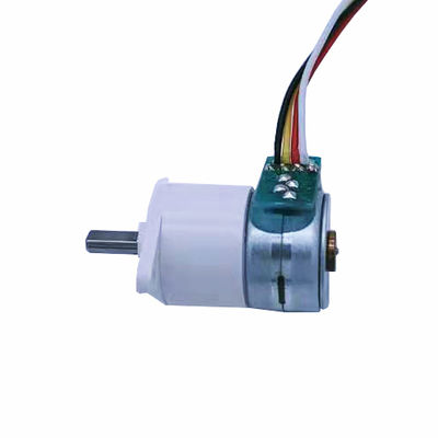 15mm 2 Phase 4 Wires Geared Stepper Motor with 18 Degree Step Angle and 5 VDC