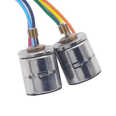 8mm Diameter 2-phase 4-wire Micro Stepper Motor with 385mA Current and 18 Degree Step Angle for Precision Applications