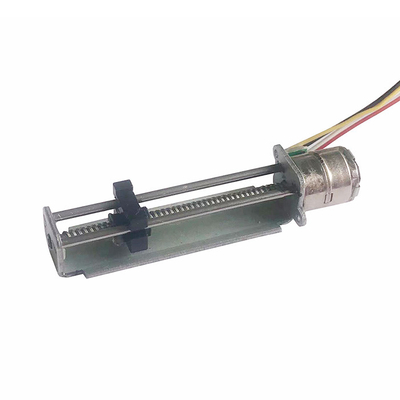 SM10-42L 10mm stepper ενεργοποιητών διαμέτρων μίνι γραμμική μηχανή με το υποστήριγμα και τον ολισθαίνοντα ρυθμιστή
