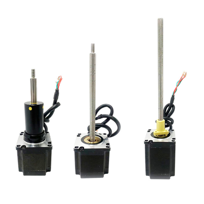 Το Nema 23 (57mm) υβριδική stepper μηχανή, διπολική, 4 οδηγεί, βίδα μολύβδου ΑΠΟΚΟΡΥΦΩΜΑΤΩΝ, χαμηλού θορύβου, μακράς διαρκείας, υψηλή επίδοση.