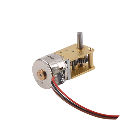 15mm Motor+Worm Gearbox Geared Stepper Motor for 3D Printing、Robotics、Sensitive Applications