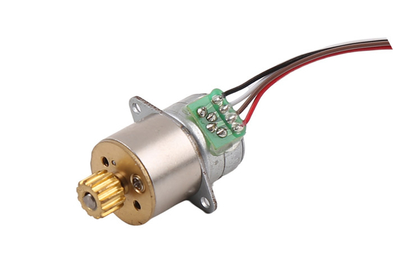 SM1516 Geared Stepper Motor 5V DC 15mm Diameter 18° Step Angle With Cylinder Gearbox