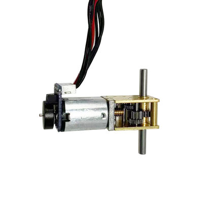 12 V Brush DC Gear Motor με Worm Gearbox για ηλεκτρικές κλειδαριές θυρών